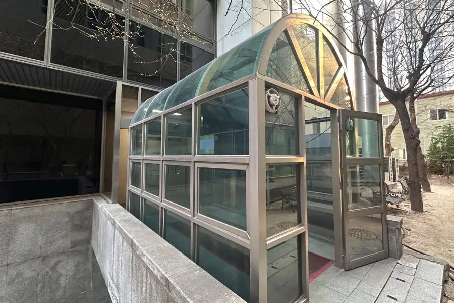 종로구  캐노피철거 시공사례